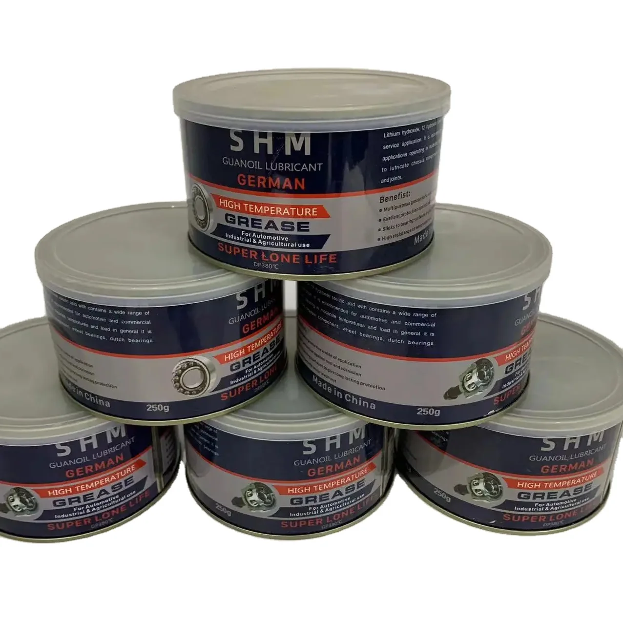 HP high temperature grease  250g tin can